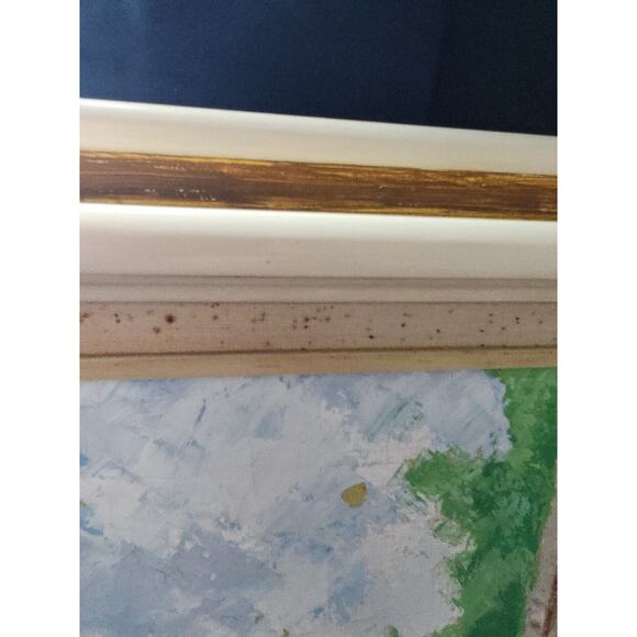 Ronni Pastorini Large Original Painting On Canvas Cityscape Signed Framed Art - Picture 11 of 11